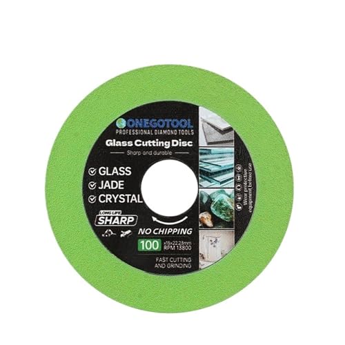 1 Stücke Glastrennscheibe 100/115/125 * 22,23mm ultradünne Sägeblatt Diamant Jade Weinflasche Keramik Polnisch Winkelschleifer Maschine(115x22.23mm) von DVFMR