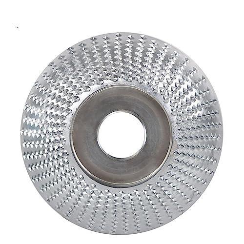 1 stück Bohrung 22mm Holz Schleifen Polierscheibe Drehscheibe Schleifen Holzschnitzerei Werkzeug Schleifscheibe Werkzeuge for Winkelschleifer(1pcs Bend) von DVFMR