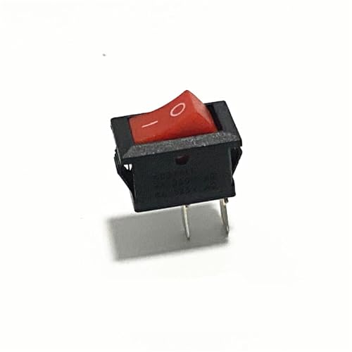 10 teile/los KCD1 2 Pin 250 V 3A SPST Schwarz Boat Schalter 21x15mm Snap-in ON OFF Wippschalter KCD11 15x10mm(Red,10PCS_21X15MM) von DVFMR