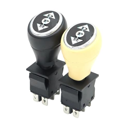 1Pcs KCD4 6Pin AUF-WEG-AUF Kind Elektrische Pedal Kinder Spielzeug Motorrad Push Griff Kippschalter Sicherung power Rad Ersatzteile(Beige,SELF-LOCKING_1 PCS) von DVFMR
