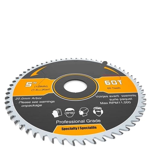 4" 5" 6" Hartmetall-Kreissägeblatt, Säge 110 125, 150 mm x 60 Zähne, Sägeblätter for Schneiden von Holz und Aluminium. Aufnahme 20 mm(150x1.6x20mmx60T) von DVFMR