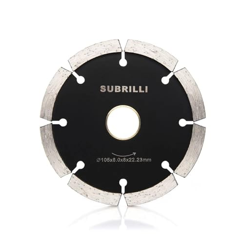 4" Diamant-Tuck-Point-Sägeblatt, Rillenwerkzeug for Beton und Stein, 8 mm dicke Segmente, Trennscheibe for Beton-Tuck-Pointing von DVFMR