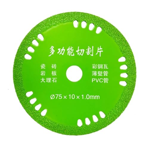 5/3/1 STÜCKE Glastrennscheiben 3 Zoll Diamant Marmor Sägeblätter Jade Kristall Weinflaschen Schleifen Schneiden Schleifscheiben 75mm(3pcs) von DVFMR
