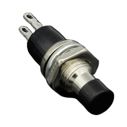 6 Stück 7 mm Momentary Push Button Switch Drücken Sie den Reset-Schalter Momentary On Off Push Button Micro Switch Normalerweise offen NO(Yellow) von DVFMR