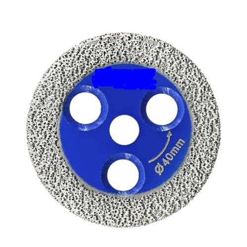 Diamant-Vakuumgelötete Graviersäge, Schnitzklinge, abnehmbare M14-Schleifscheibe, Beton-Keramikfliesenschneider(1 Blade and Flange,50mm) von DVFMR