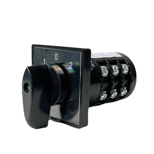 Elektrischer Nockenschalter HZ5B-20/3, Drehkombination, universeller Wechsel, 20 A, 3 Pole, 3 Positionen, optionale Steuerung, Dual Power Elektrischer Nockenschalter HZ5B-20/3, Drehkombination, universeller Wechsel, 20 A, 3 Pole, 3 Positionen, optionale Steuerung, Dual Power von DVFMR