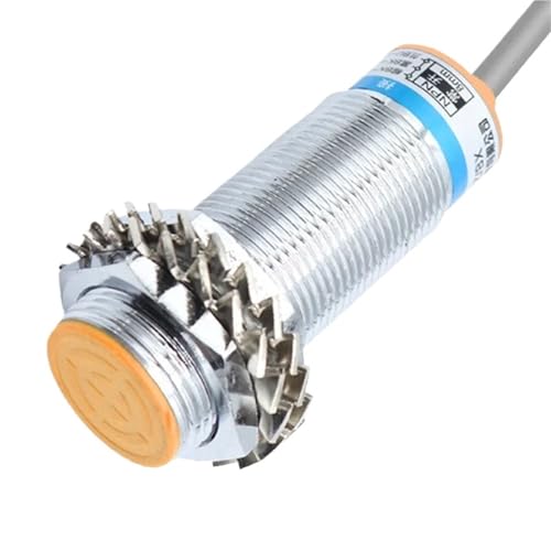 LJ24A3-10 Serise Induktiver Näherungsschalter M24 Sensorschalter DC6-36V Erfassungsbereich 10 mm 8 mm(LJ24A3-10-Z-BX) von DVFMR