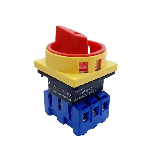 LW30 3P 690V 25/32/40/63/80/100A Trennschalter Vorhängeschloss Trennschalter mit EIN-AUS-Panel-Leistungssteuerung(4P,80A) von DVFMR