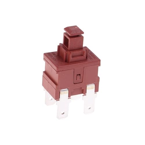 Netzschalter Druckknopf KAN-L5 Schalter 7,5A 250V AC 4 Pin EIN AUS T120 Warmwasserbereiter Staubsauger von DVFMR