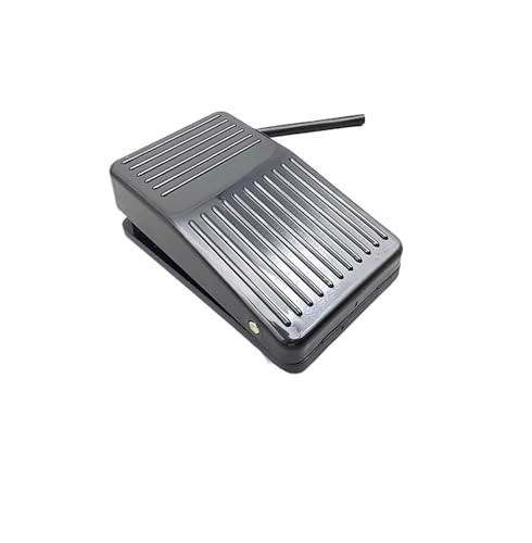 TFS-1 fs-1 2-meter Fuß schalter mit kabel maschine werkzeug pedal fuß control schalter kabel selbst zurücksetzen fuß pedal(TFS-1 2M wire) von DVFMR