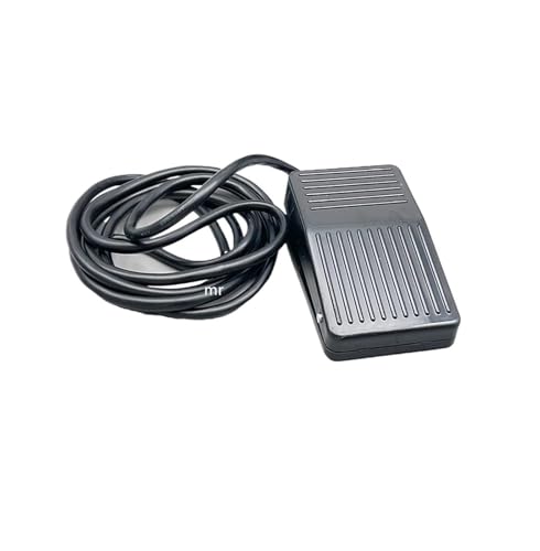 TFS-1 fs-1 2-meter Fuß schalter mit kabel maschine werkzeug pedal fuß control schalter kabel selbst zurücksetzen fuß pedal(TFS-1 2M wire) von DVFMR