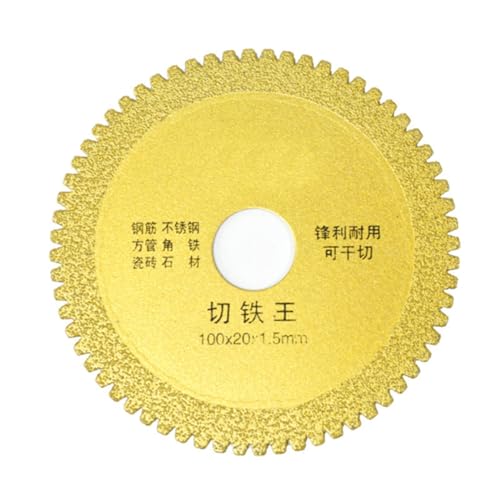 Winkelschleifer Diamantsägeblatt 100/110 mm multifunktionales Lötsägeblatt for Metallschneiden von Keramikfliesen und Stahlrohren(NO.5) von DVFMR