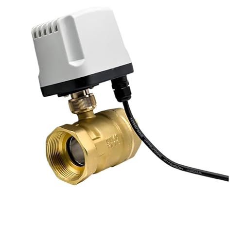 1-1/2" IP65 Two Way Waterproof Motorized Ball Valve Brass Electric Ball Valve(DC12V_CR04) von DVFUCUECE