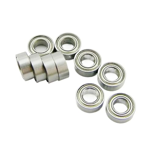 10 Stück Lager 687 687Z 687ZZ 7x14x4 ABEC-1 MOCHU Shielded Rillenkugellager, einreihig von DVFUCUECE