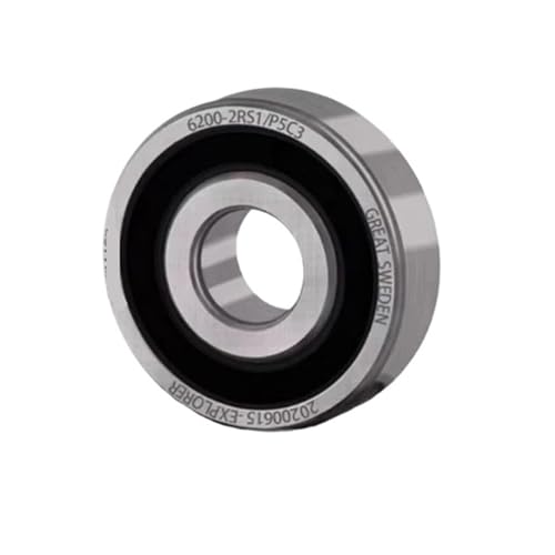 10PC P5 Rillenkugellager 605 608 625 626 628 686 688 689 6000 6001 6700 6701 6800 6802 6900 ZZ 2RS(2RS,10PCS P5_628 8X24X8MM) von DVFUCUECE