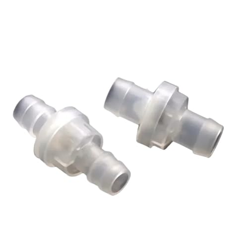 2/10Pcs Plastic One-Way Non-Return Pagoda Inline Fluids Check Valve for Fuel Gas Liquid Ozone-Resistant Water Stop 3 4 6 8 10mm(8mm (10Pcs)) von DVFUCUECE