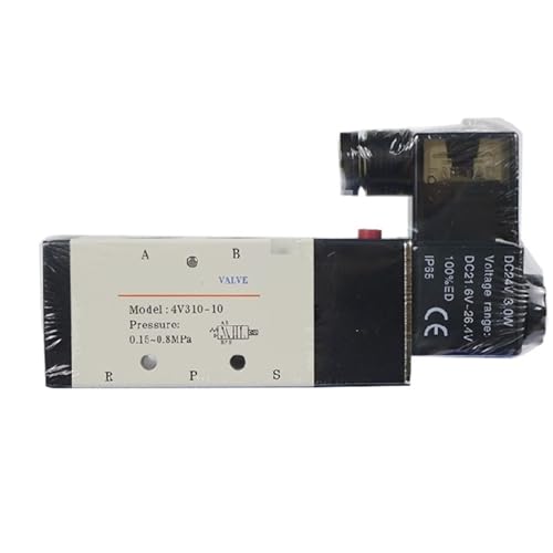 Magnetventil 4V210-08 310 110 410 pneumatische magnetventil zwei-position fünf-weg umkehr ventil DC24(3V210-08 DC24V) von DVFUCUECE