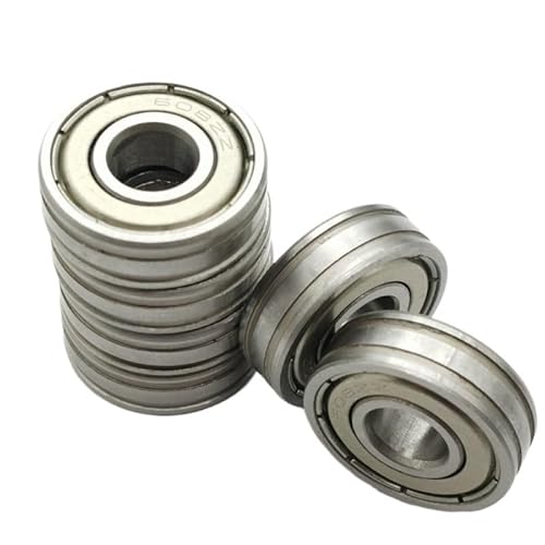 Miniatur-Rillenkugellager Kohlenstoffstahl Doppelnut 608ZZ 8 * 22 * 7 MM Tür- Und Fensterscheibe Gummibeschichtetes Lager Miniatur-Rillenkugellager Kohlenstoffstahl Doppelnut 608ZZ 8 * 22 * 7 MM Tür- Und Fensterscheibe Gummibeschichtetes Lager von DVFUCUECE