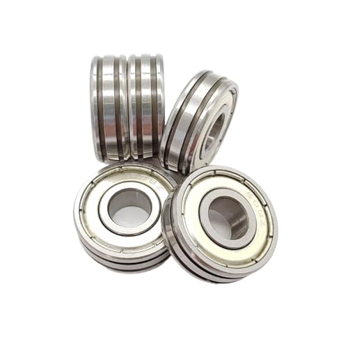Miniatur-Rillenkugellagerwelle Stahl Doppelnut 608ZZ 8 * 22 * 7 MM Tür- Und Fensterscheibe Gummibeschichtetes Lager Miniatur-Rillenkugellagerwelle Stahl Doppelnut 608ZZ 8 * 22 * 7 MM Tür- Und Fensterscheibe Gummibeschichtetes Lager von DVFUCUECE