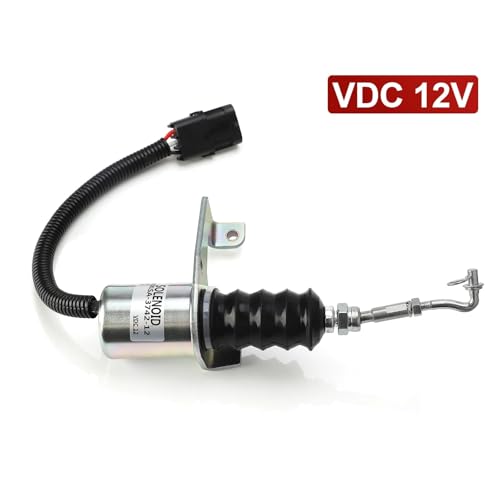 Motorstopp Flammendurchschlag Abschaltung Werkzeug Kraftstoff Abgeschaltet Magnetventil SA 3742 24 SA 3742 12 3932017 DC 12V 24V For Deutz RSV(12V) von DVFUCUECE