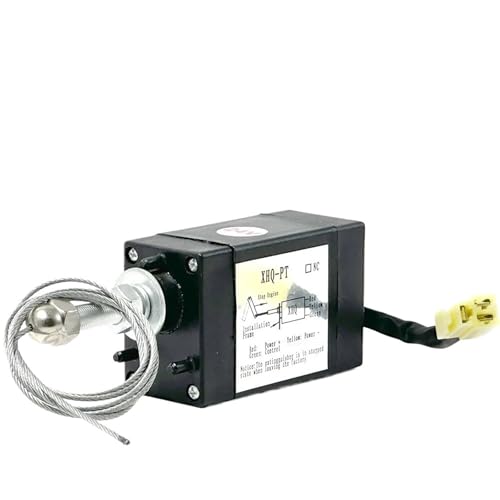 Normal Open/Close XHQ-PT 12V/24V Diesel Generator Engine Flameout Valve Stop Solenoid Power On/Off 52mTravel Pull Type Part(Power On Pull (NO),24V) von DVFUCUECE