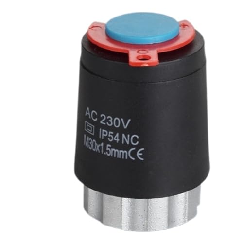 Öffner Schließer Elektrischer Elektroheizungsantrieb Fußbodenheizung Wasserverteiler LCD-Panel 230V Konstanttemperaturantrieb Öffner Schließer Elektrischer Elektroheizungsantrieb Fußbodenheizung Wasserverteiler LCD-Panel 230V Konstanttemperaturantrieb von DVFUCUECE