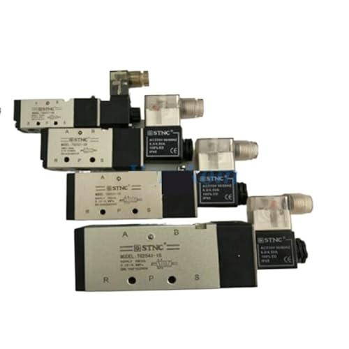 Pneumatic STNC Brand TG Series Air Solenoid Electromagnetic Valves 1/8" TG2511-06 1/4" TG2521-08 3/8" TG2531-10 1/2" TG2541-15(TG2521-08,DC12V) von DVFUCUECE