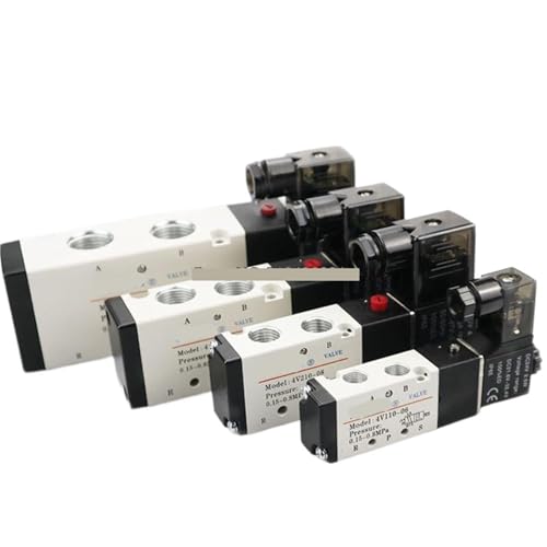 Pneumatic Solenoid Valve 4V210-08 4V310-10 4V110-06 4V410-15 4V210 4V310 4V110 4V410(4V110-06 DC12) von DVFUCUECE