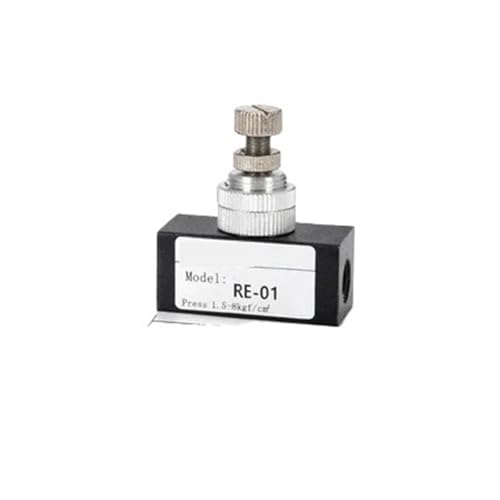 RE01 02 03 04 pneumatische Geschwindigkeit Regelventil Flow Control Ventil Einweg-drosselventil(RE-04) von DVFUCUECE