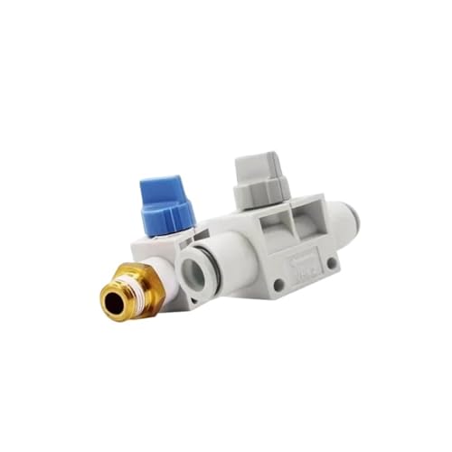 Typ Fingerventil VHK Serie VHK2 VHK3 Mit Entlüftung Steckverbindung Pneumatisches Zubehör Schaltregelventil(VHK3 06F-06F) von DVFUCUECE