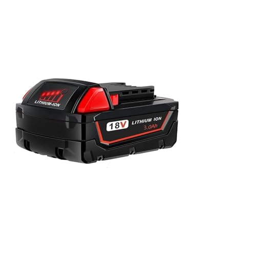 E-Power 3.0Ah 2.0Ah M-18 XC2.0 18V Lithium-Werkzeugakku Wiederaufladbar, Kompatibel Mit Milwaukee 18 Volt Akku E-Power 3.0Ah 2.0Ah M-18 XC2.0 18V Lithium-Werkzeugakku Wiederaufladbar, Kompatibel Mit Milwaukee 18 Volt Akku von DVNKRFNB