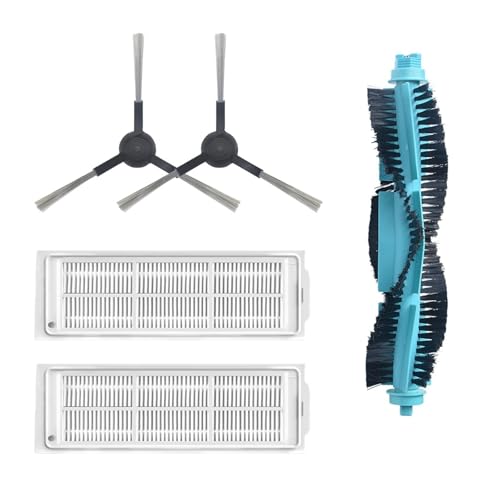 Hauptbürstenfilter, Seitenbürste, Wischtuch, Kompatibel Mit Xiaomi Viomi SE V2 V2PRO V-RVCLM21B V3, Roboter-Staubsauger-Zubehör(2-1) von DVNKRFNB