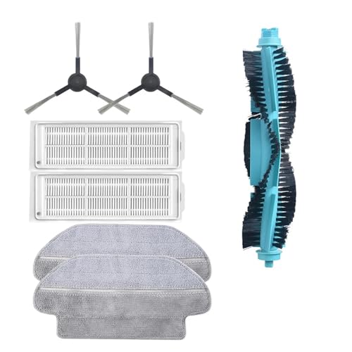 Hauptbürstenfilter, Seitenbürste, Wischtuch, Kompatibel Mit Xiaomi Viomi SE V2 V2PRO V-RVCLM21B V3, Roboter-Staubsauger-Zubehör(2-3) von DVNKRFNB