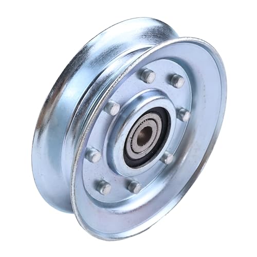 DVPARTS Strapazierfähiger flacher Spannroller, 280-610, kompatibel mit Simplicity Ferris Snapper 1685150 1685150SM von DVPARTS