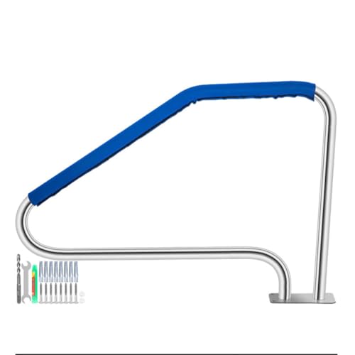 DVTFRUI 125.2x86.4cm, Pool Handlauf Schwimmen, 304 Edelstahl Perfekter Griff Schwimmbad Treppengeländer Handlauf für Innen- und Außenpools DVTFRUI 125.2x86.4cm, Pool Handlauf Schwimmen, 304 Edelstahl Perfekter Griff Schwimmbad Treppengeländer Handlauf für Innen- und Außenpools von DVTFRUI