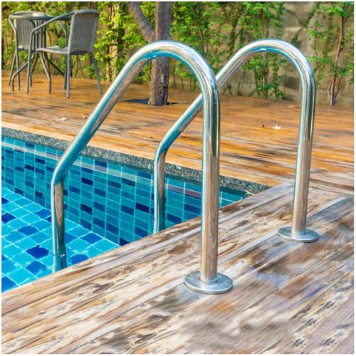 DVTFRUI Level 3 sl, Schwimmbadleiter, 3-Stufige Unterirdische Edelstahlstufe Für Innen- / Außenpools, rutschfeste Trittstufen Pooltreppe Mit Ergonomischen Poolhandläufen, Einfache Montage DVTFRUI Level 3 sl, Schwimmbadleiter, 3-Stufige Unterirdische Edelstahlstufe Für Innen- / Außenpools, rutschfeste Trittstufen Pooltreppe Mit Ergonomischen Poolhandläufen, Einfache Montage von DVTFRUI