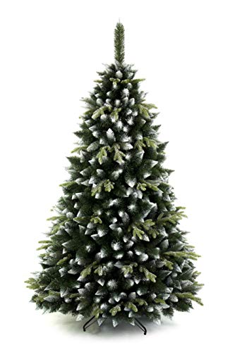 DWA Weihnachtsbaum, traditioneller Waldgrüner Luxus-Baum (silberfarbene Kiefer, 150 cm) von DWA