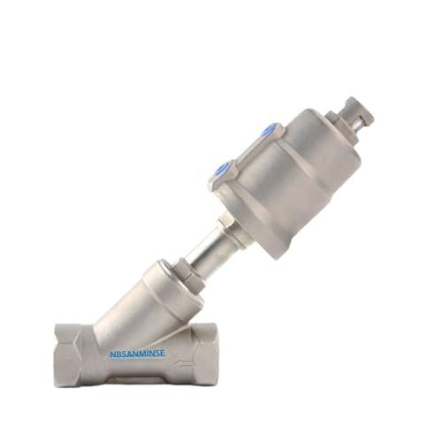 JDF 100S0NC6 - V 3/8 1/2 3/4 1 Angle Seat Valve Stainless Steel 316 With Viton Normally Close valve(SS316 015NC6V G1-2) von DWCQYKBZB