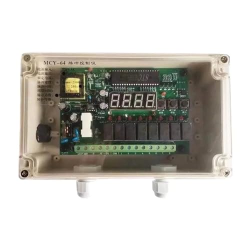 MCY-64 Pulse Spray Control Instrument Relay Signal Output Electromagnetic Valve Bag Dust Removal Pulse Signal Controller(MCY-64-24,24V) von DWCQYKBZB