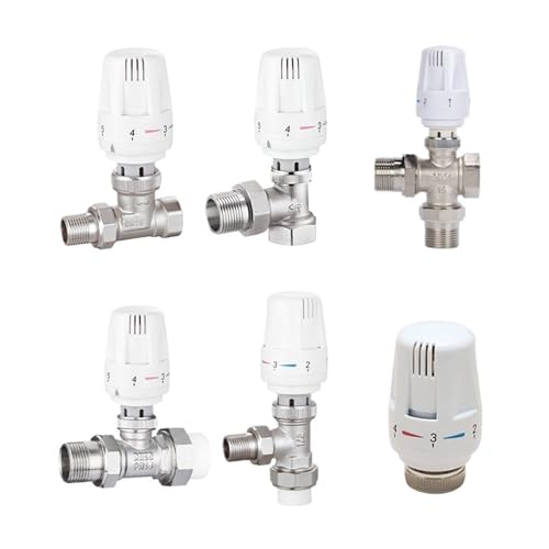 Radiator Temperature Control Valve PPR Hot Melt Straight/Angle type/Three-Way Actuator Thermostat Temperature Heater Control(DN20,F Type) von DWCQYKBZB