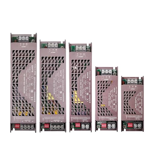 Ultra Thin LED Dimmer Lighting Transformer DC12V 24V Power Supply 60W 100W 150W 200W 300W 400W LED Driver For LED Strip Light(60W,24V) von DWCQYKBZB