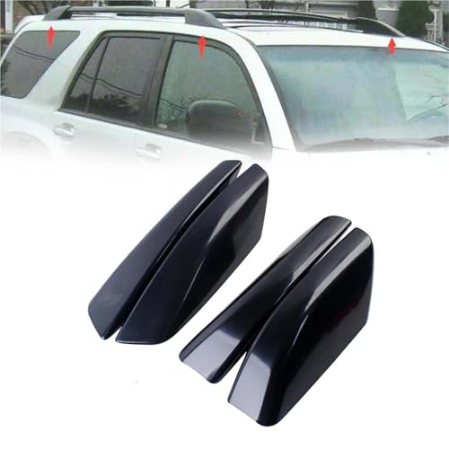 DWDUI 4 Teile/Satz Auto Dach Rack Abdeckung Für T&oyota Für 4Runner N210 2003-2009 Dach Rack Schiene Ende Abdeckung Shell von DWDUI