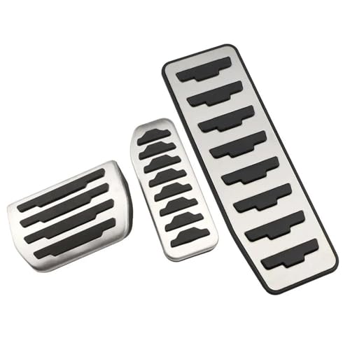 DWDUI Auto-Fußpedal-/Bremspedal-Abdeckung, rutschfeste Unterlage Für Freelander 2007 2008 2009 2010 2011 2012 2013 2014 2015 (Linkslenker) von DWDUI