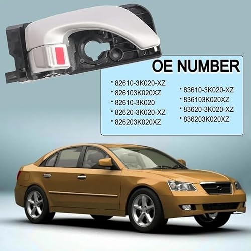 DWGVHGVW Auto Türgriff Auto-Innentürgriff Für Sonata 2005 2006 2007 2008 von DWGVHGVW