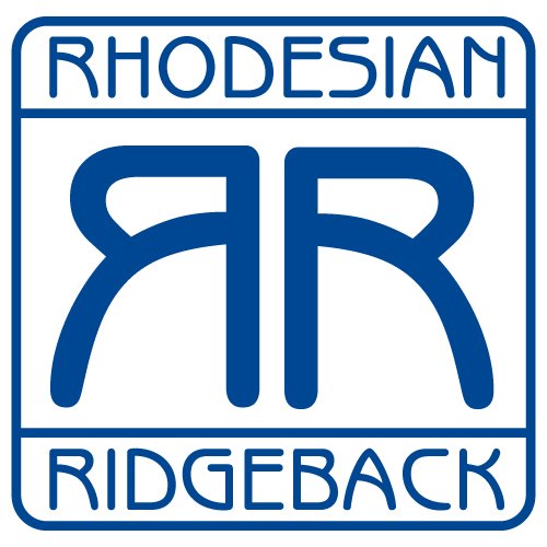 Hundeaufkleber fürs Auto Größe 7x7cm Rhodesian Ridgeback in Blau Hundeaufkleber fürs Auto Größe 7x7cm Rhodesian Ridgeback in Blau von DWH