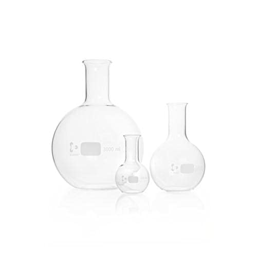 DWK Life Sciences SD-0725 Duran Borosilikat Glas 3.3 Enghals Stehkolben mit Bördelrand, 10000ml Kapazität von DWK Life Sciences