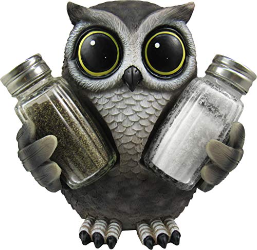 MELARQT DWK Little Hoot's Spice Salz- und Pfefferstreuer-Set mit Eulenfigur, 14,5 cm MELARQT DWK Little Hoot's Spice Salz- und Pfefferstreuer-Set mit Eulenfigur, 14,5 cm von DWK