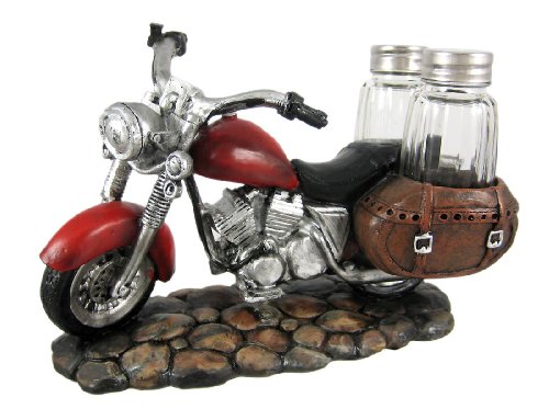 SPICY RIDER Motorrad & Retro Salz- und Pfefferstreuer-Set von DWK