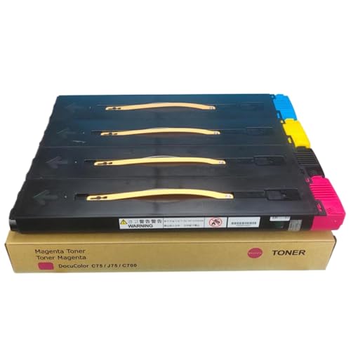 DWOGCEBX 4PC Set Compatible Toner Patrone C700 Kompatibel mit Farbe C75 J75 Press 700i 700 Digitales Farbdruck Drucker Ersatzpulver DWOGCEBX 4PC Set Compatible Toner Patrone C700 Kompatibel mit Farbe C75 J75 Press 700i 700 Digitales Farbdruck Drucker Ersatzpulver von DWOGCEBX
