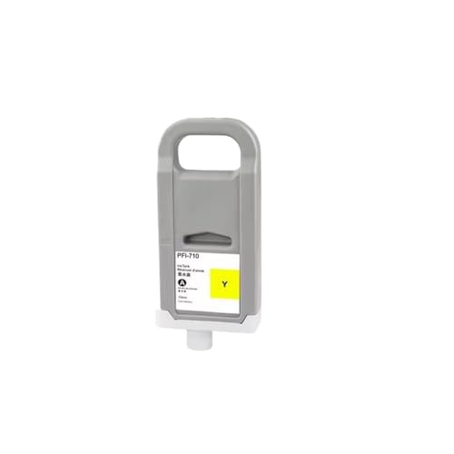 DWOGCEBX Kompatible Tintenpatrone PFI710 PFI-710 PFI 710 Kompatibel mit ImagePrograf TX-2000 TX-3000 TX-4000 Drucker(1pcs-Y) von DWOGCEBX